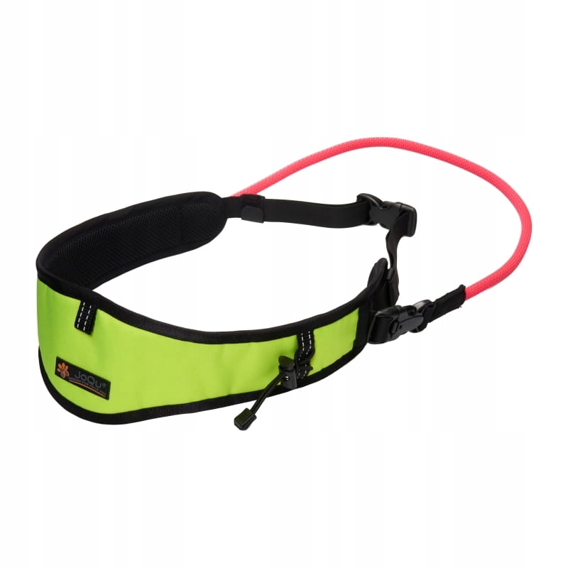 Běžecký pás JoQu Canicross Belt Neon Pink L/XL