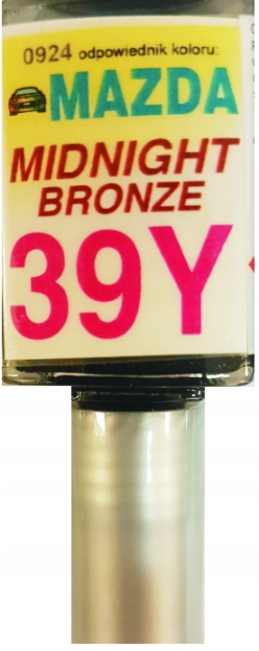 MAZDA 39Y MIDNIGHT BRONZE LAKIER SAMOCHODOWY ZAPRAWKA DO RYS 10 ML ARA