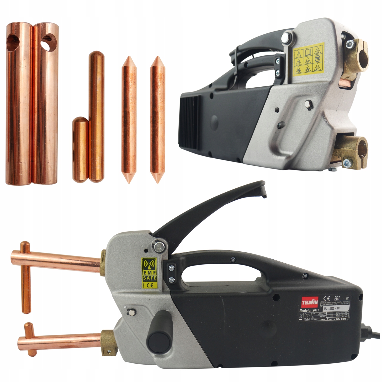 Klešťová svářečka na tenké plechy Digital Modular 20/TI 6 kW Telwin