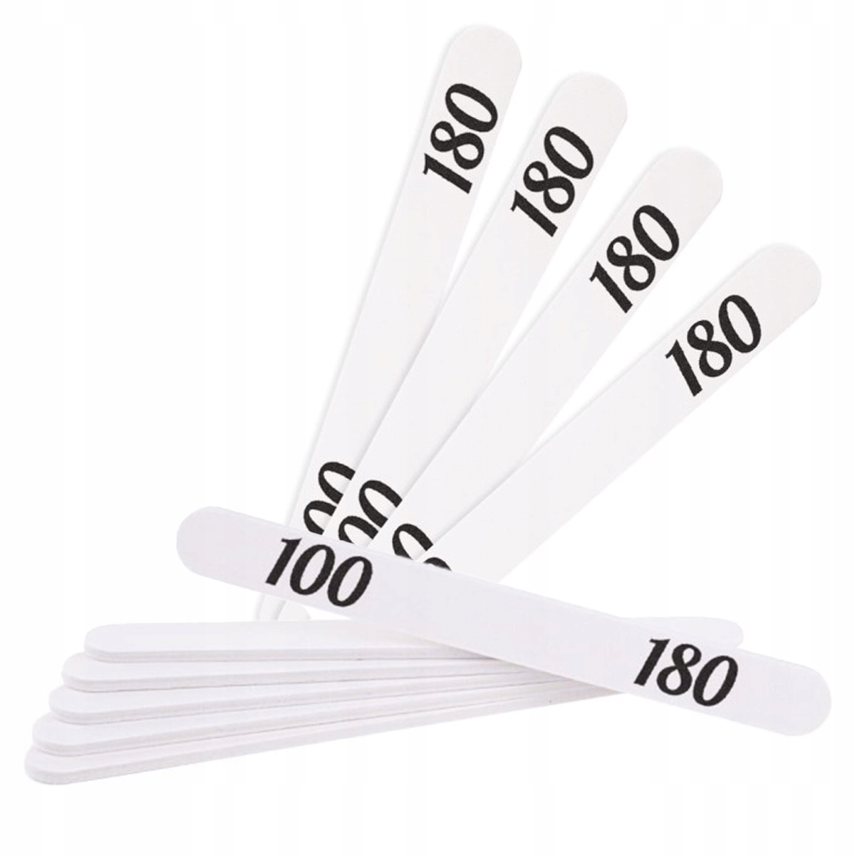 

Pilnik do paznokci Prosty 100 180 biały 10 szt