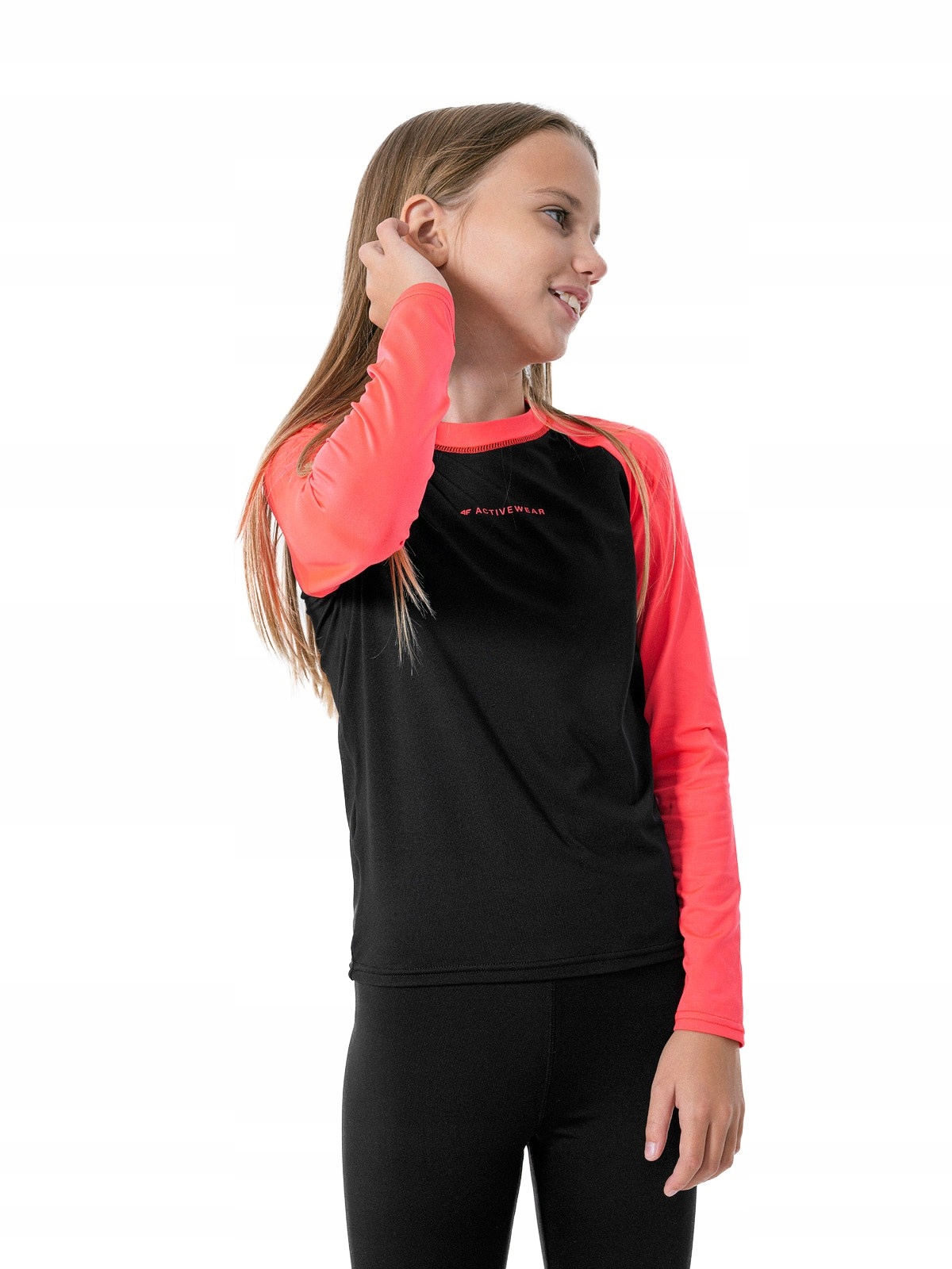 4F Longsleeve Bielizna Termoaktywna Dzieczęca HJZ22-JBIDD001-20S Głęboka Cz