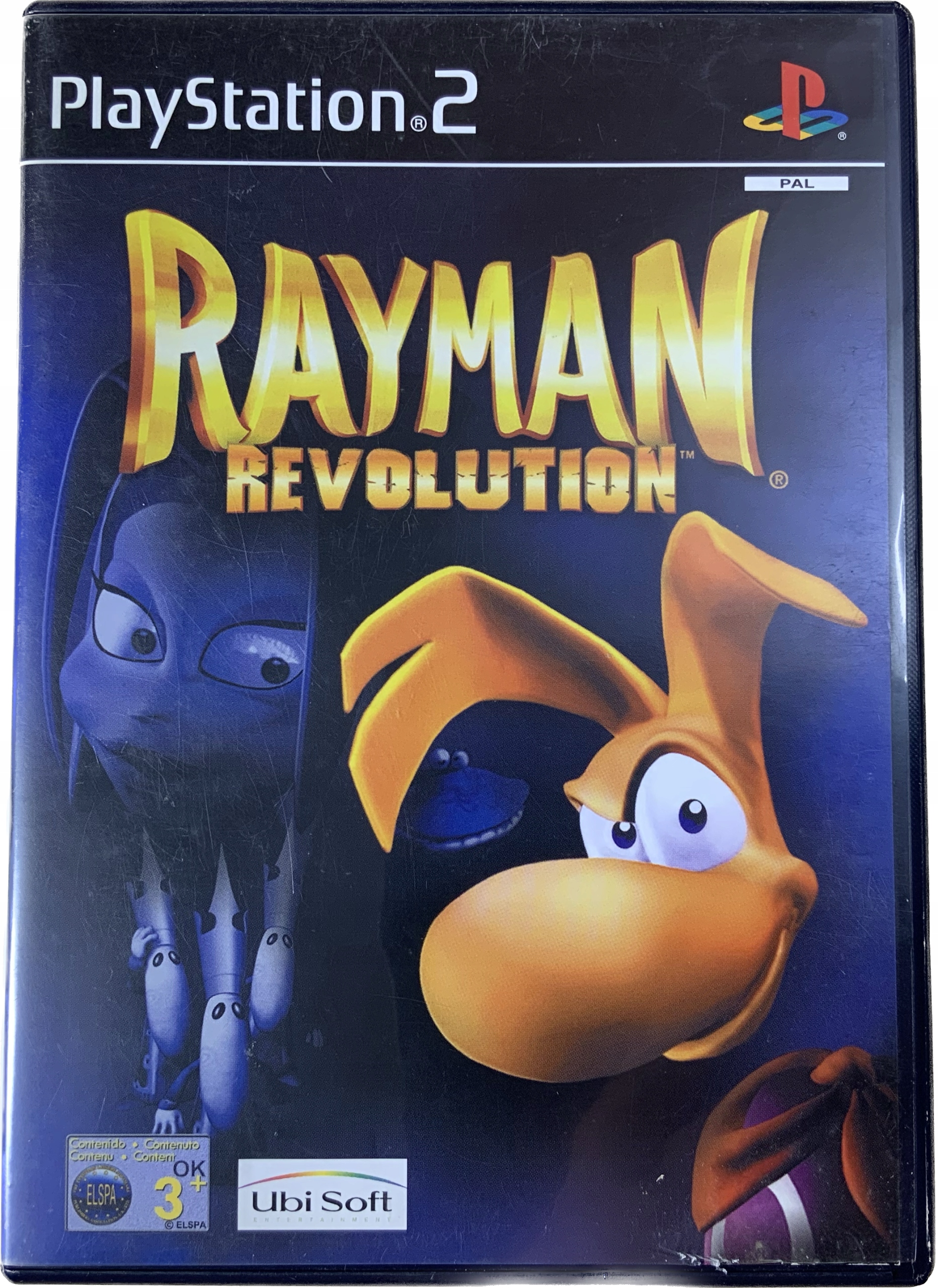 RAYMAN REVOLUTION płyta bdb+ komplet PS2 - Stan: Używany