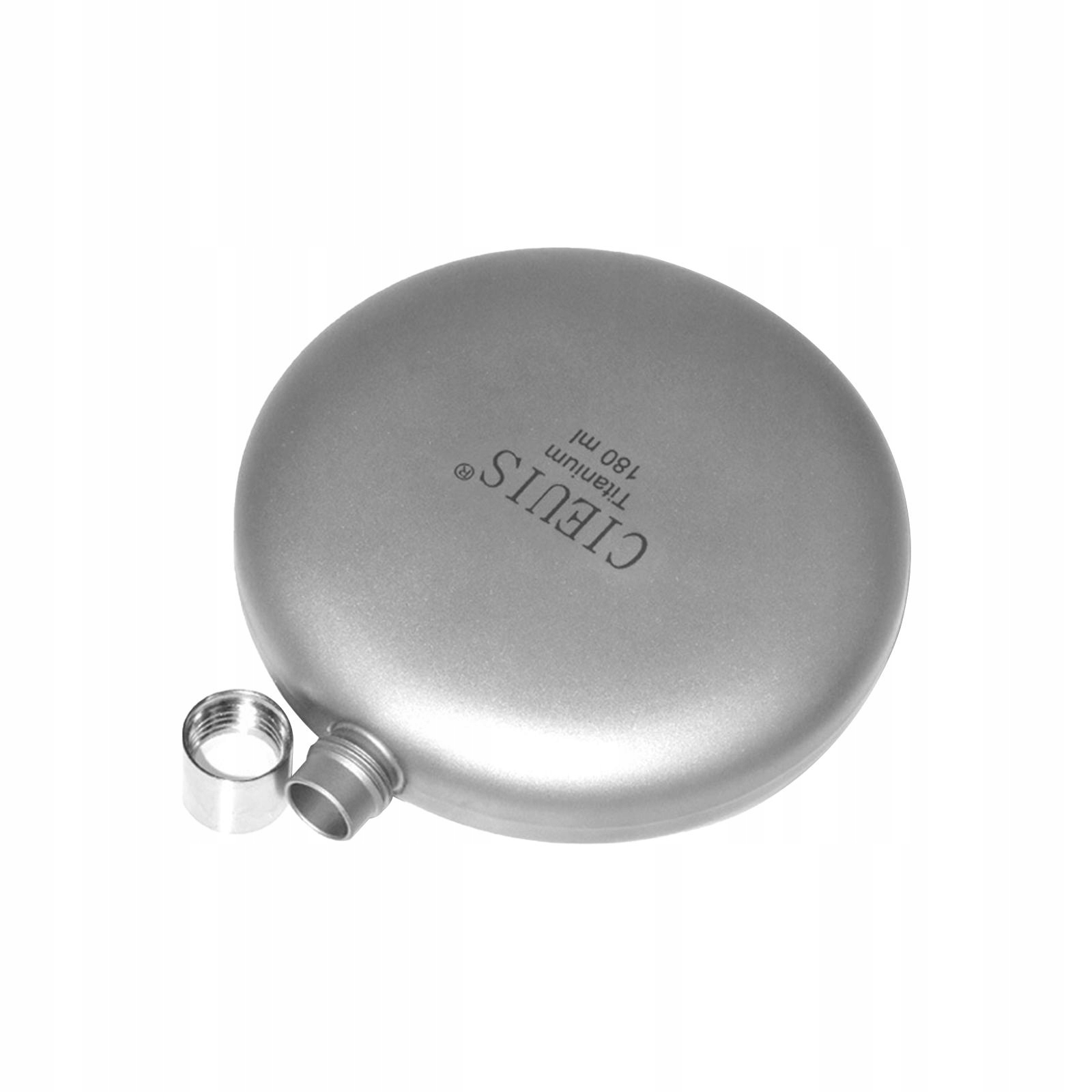 Titanium Hip Flask Drink Bottle Round Lightweight Leakproof for Flask Only Kod producenta 34564445