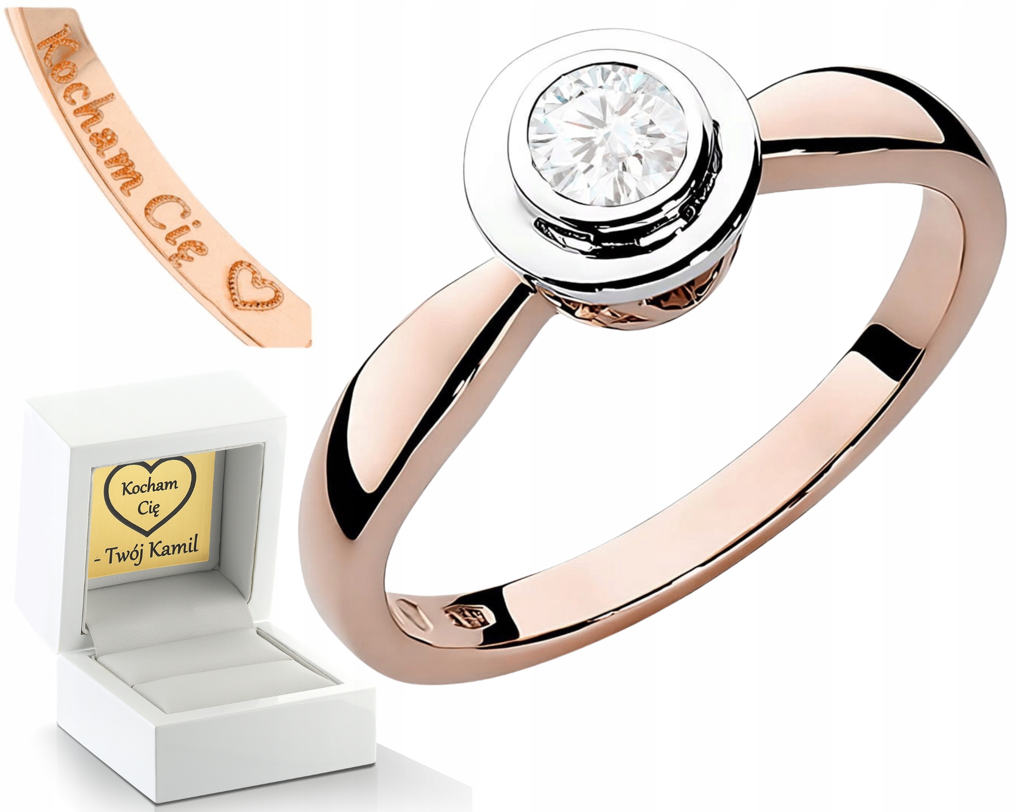 Zlatý Prstýnek Se Syntetickým Diamantem, Diamant Bez Konfliktu