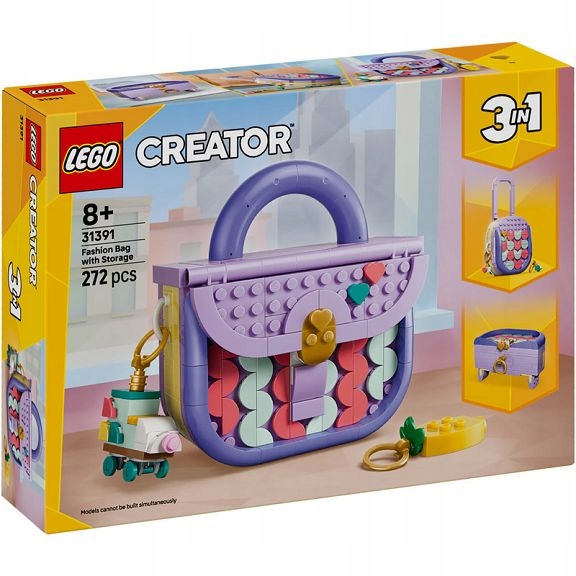 Lego Creator Módní kabelka s úložným prostorem 31391