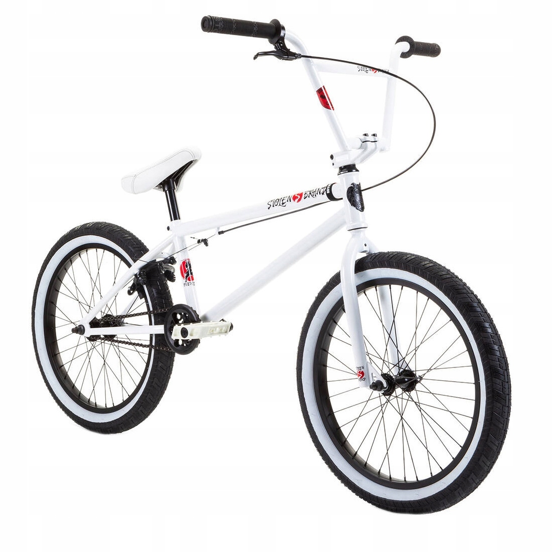 Rower BMX Stolen Overlord - Snow Blind White