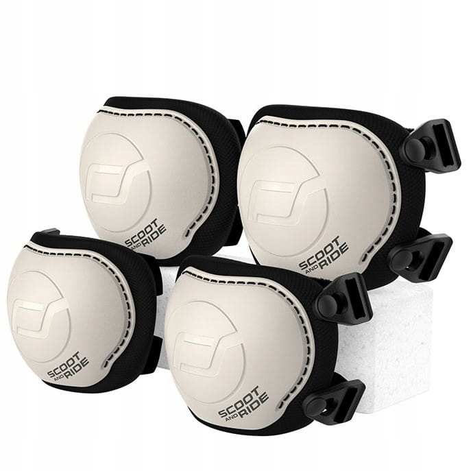 Scootandride Zestaw ochraniaczy ochraniacze dla dzieci Xxs Ash