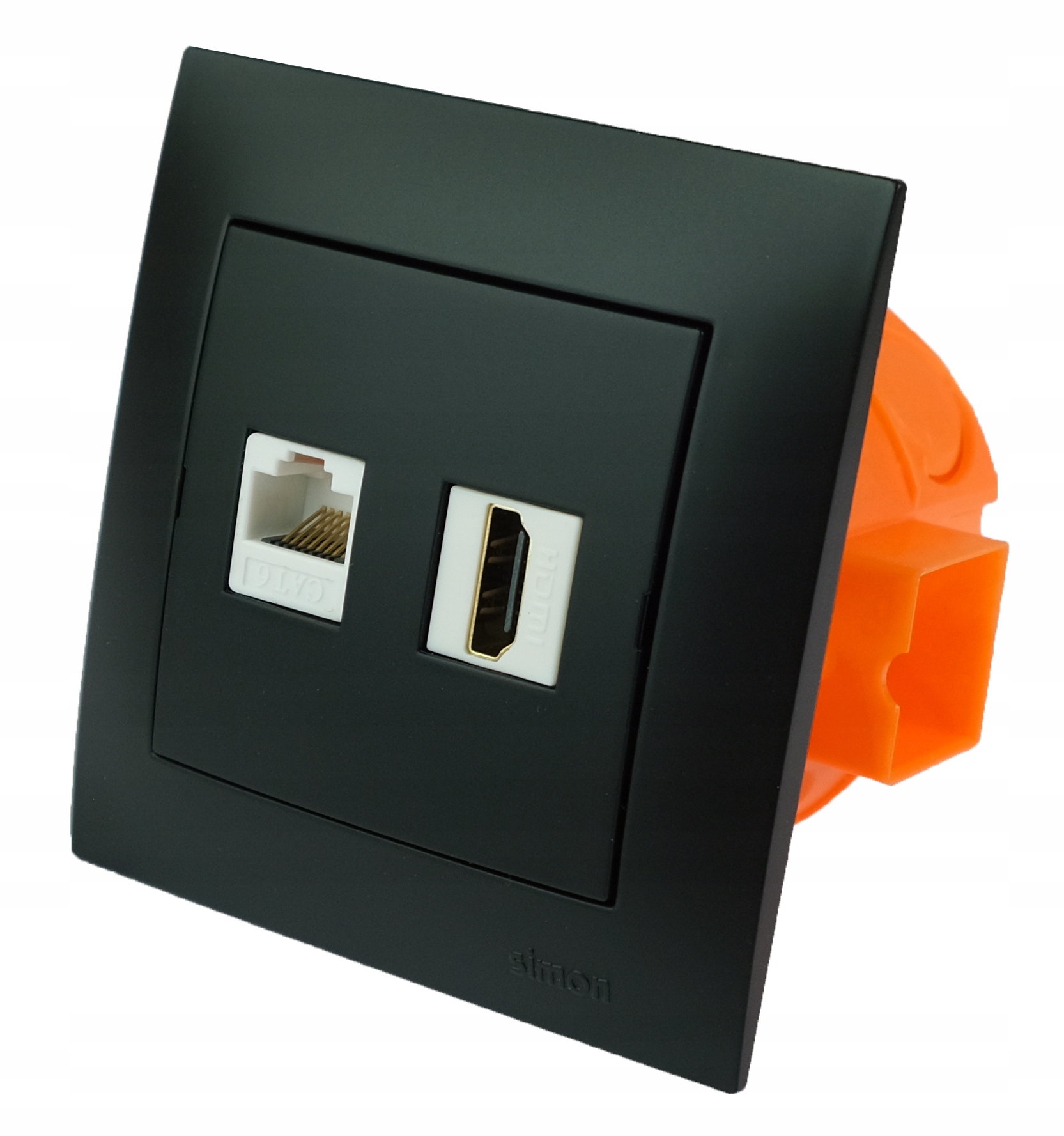 2× Gniazdo HDMI - gniazdo HDMI Kontakt Simon RJ45 HDMI