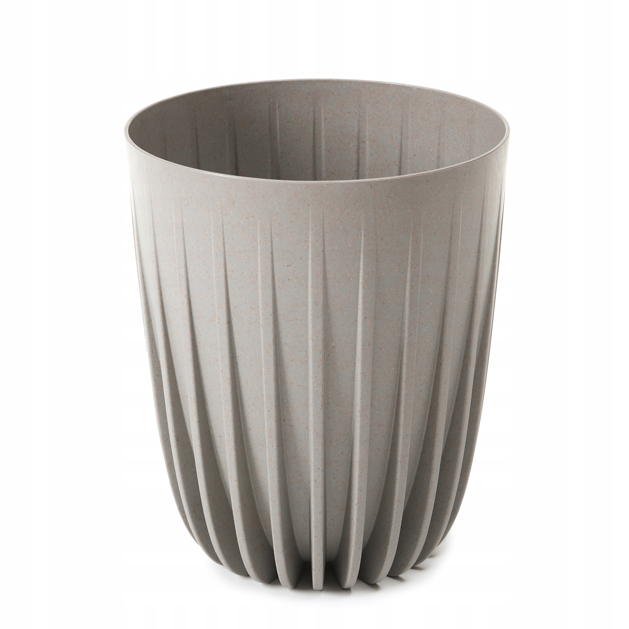 

Donica Doniczka Mira eco wood 19 cm Szara