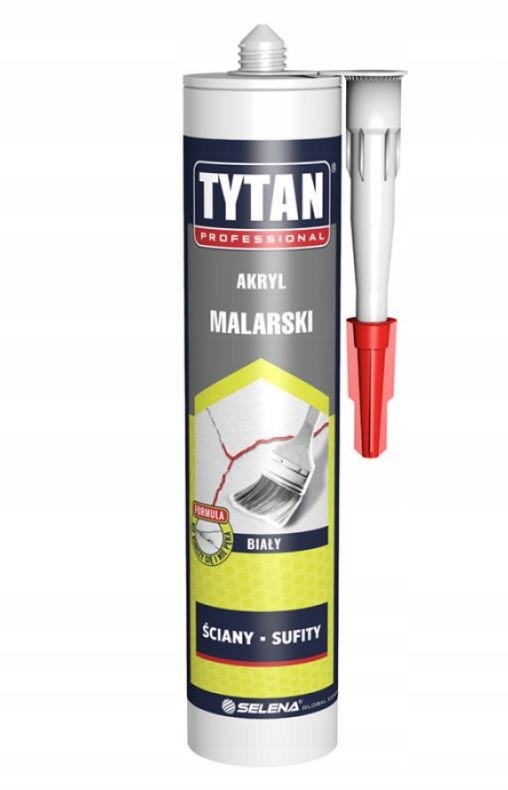 

Tytan Akryl Malarski 280ml Biały