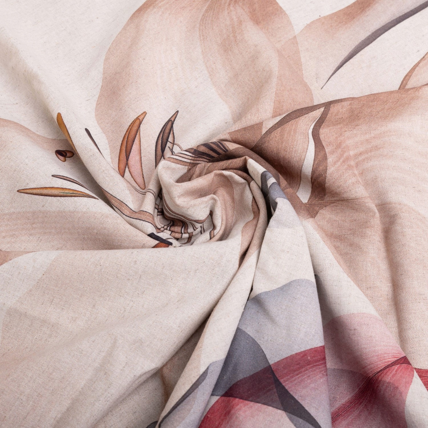 Posteľná Bielizeň ľanová Linen tlač(160x200+30-1,70x80+20-2)