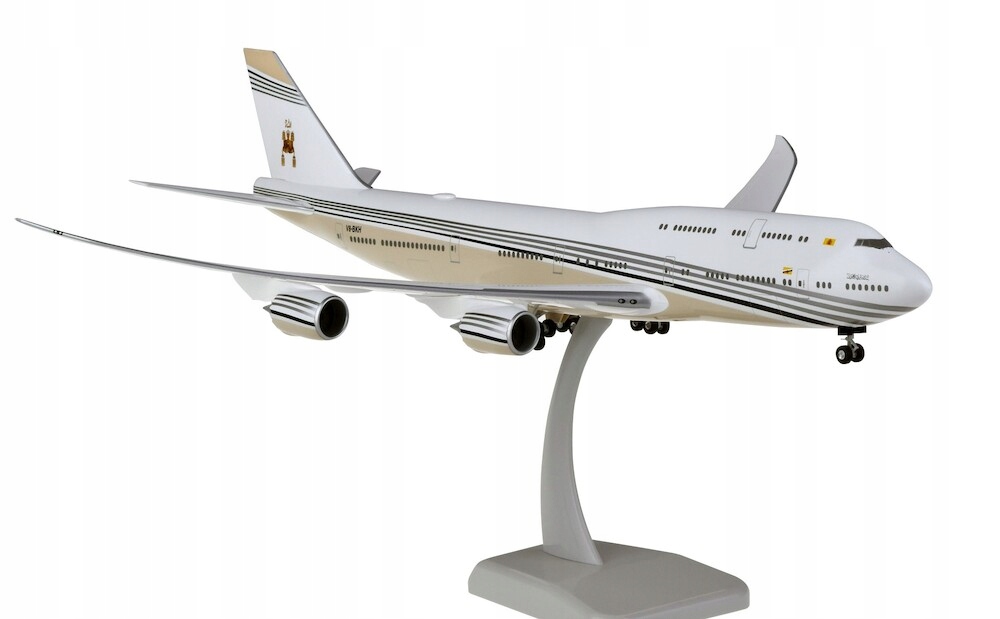 Model letadla Boeing 747-8 Brunei Government
