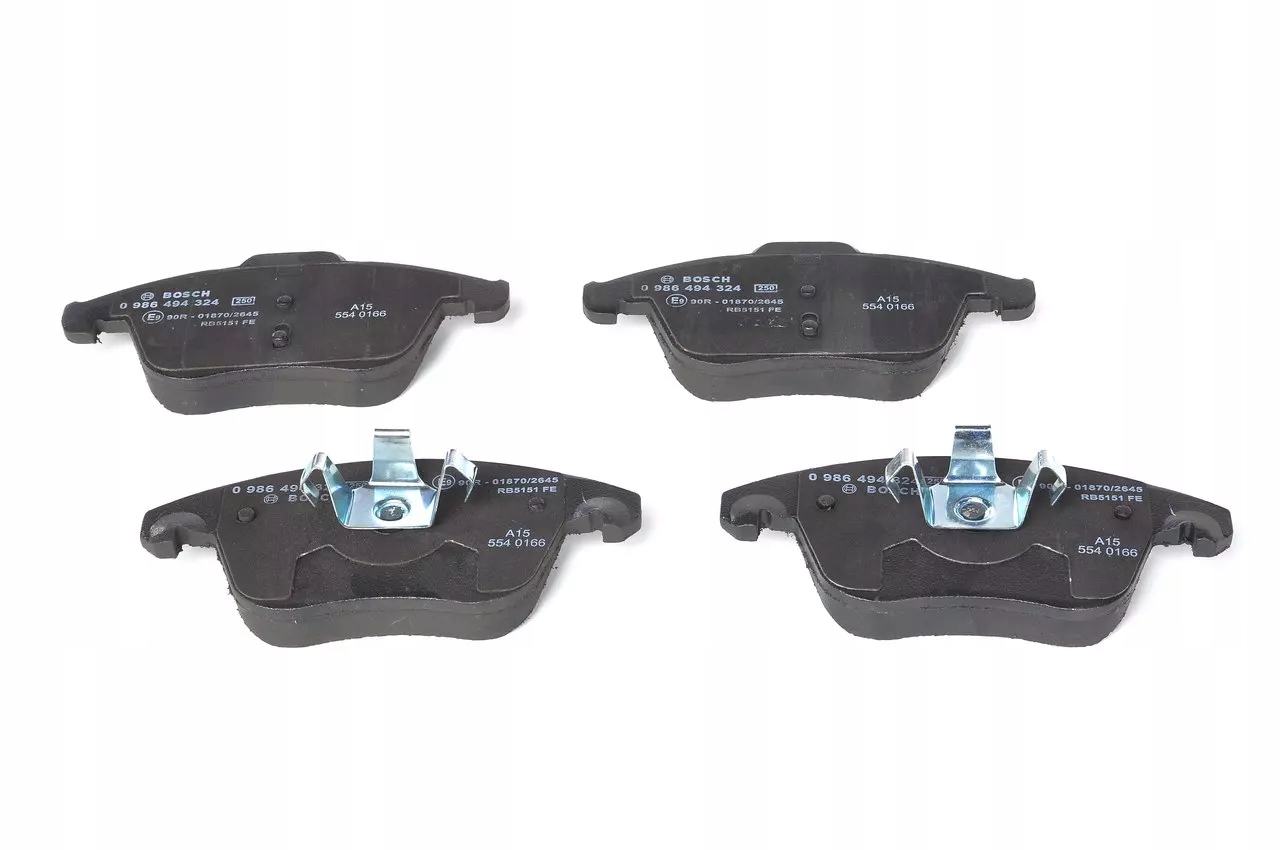 2× Bosch 0 986 479 288 тормозной диск + тормозные колодки перед 494 324