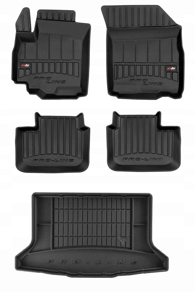 Set 3D gumové rohože pro Suzuki SX4 2006-2014