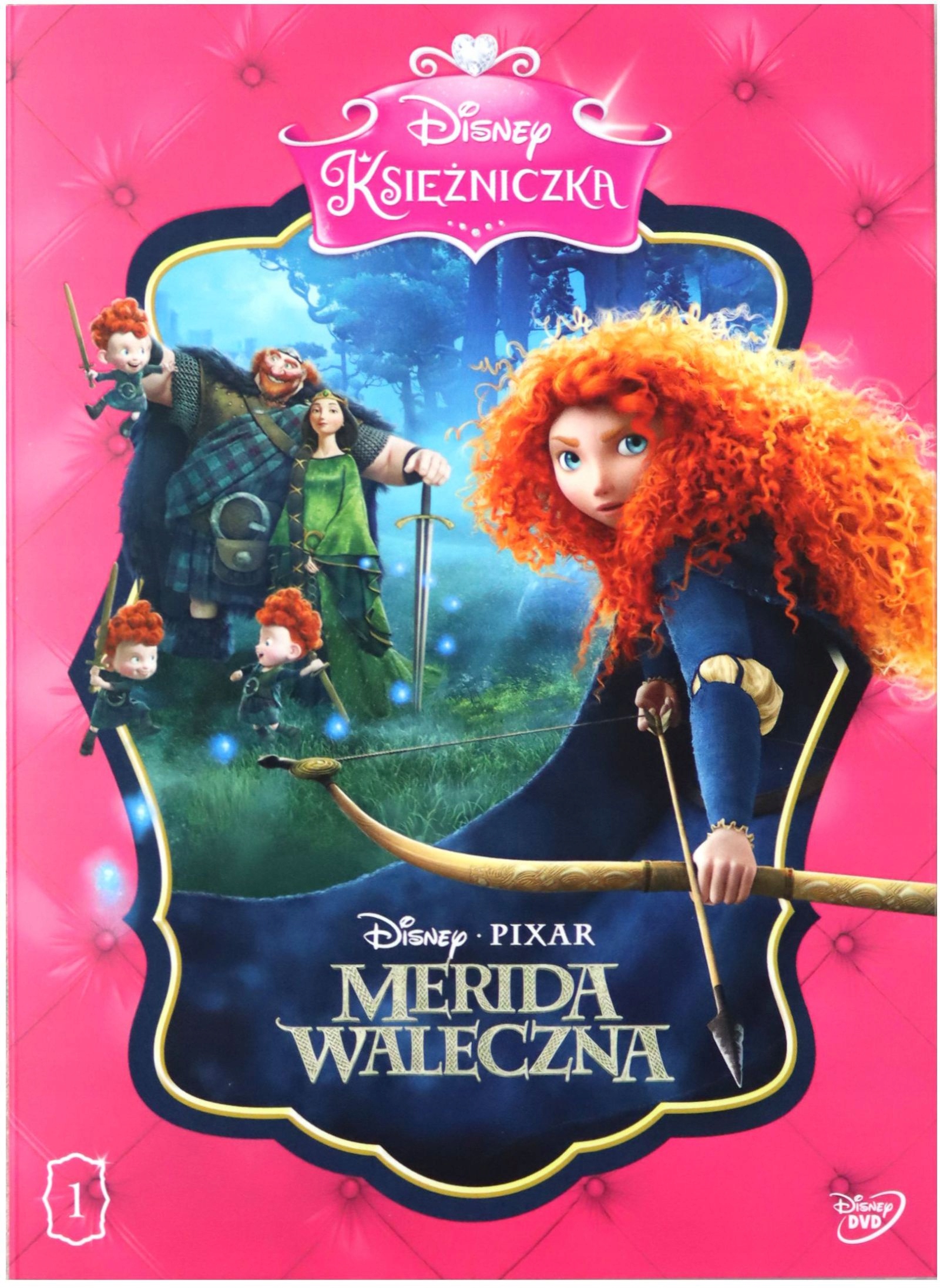 Merida Waleczna (disney) (księżniczka) [DVD]
