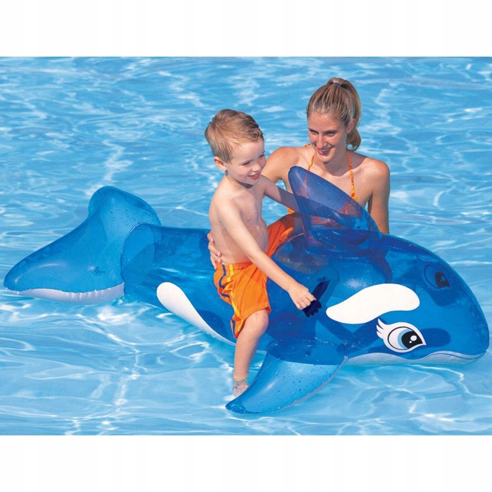 DMUCHANY WIELORYB ORKA DO PŁYWANIA 152 Intex 58523 Obciążenie maksymalne 40 kg