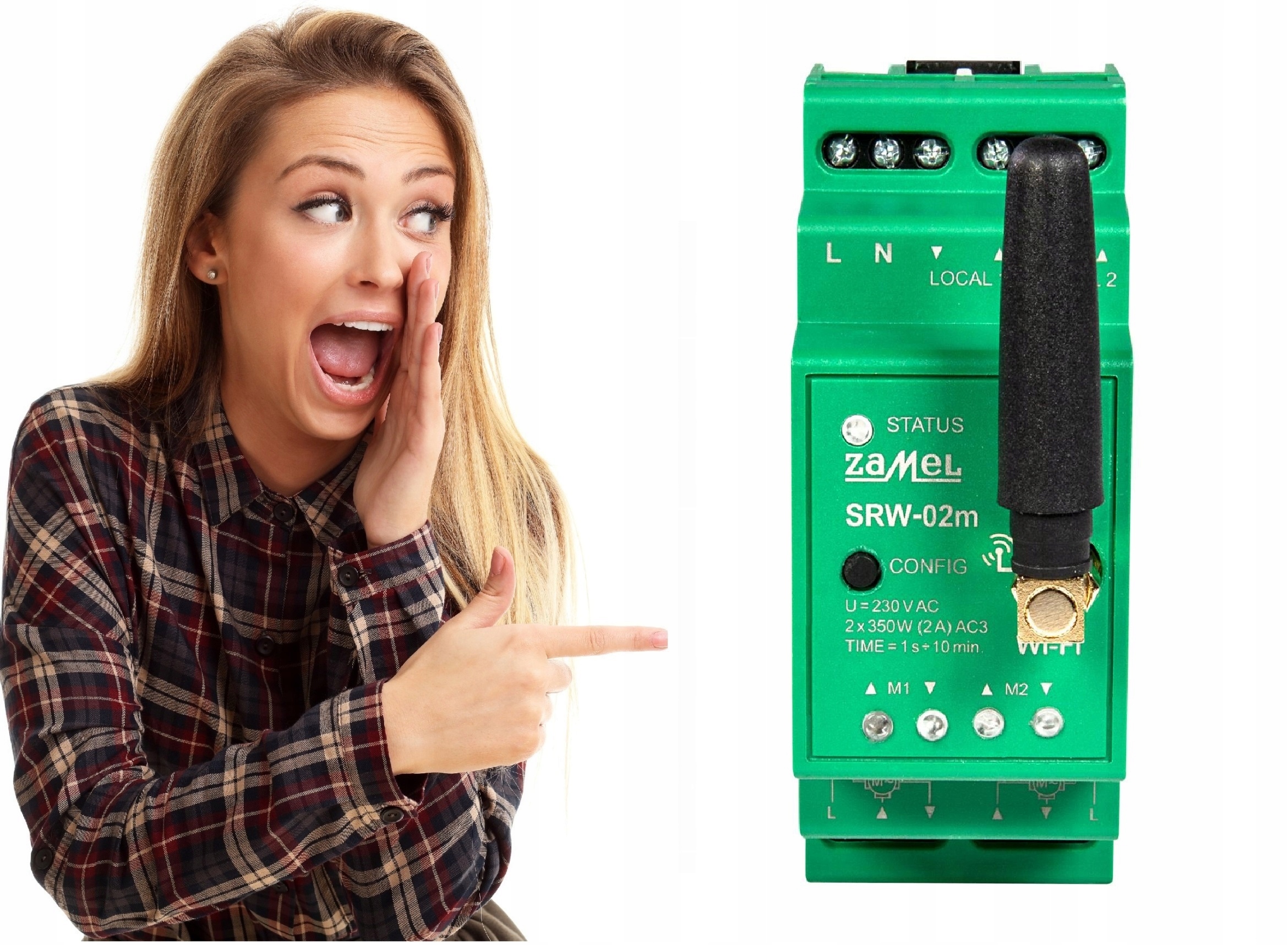 Zamel Ovládač Roliet SRW-02M