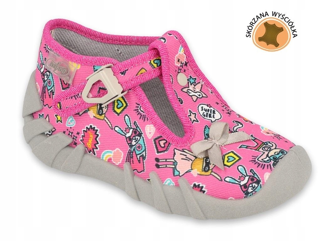 

Buciki Trzewiki Kapcie Dziewczęce Befado Skóra r21