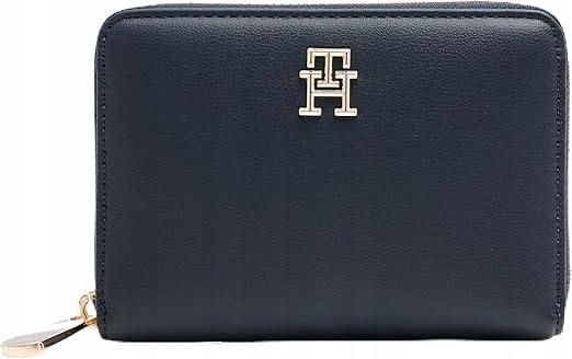 Tommy Hilfiger Dámská Peněženka Tmavě Modrá Malý Logo Zámek elegantní