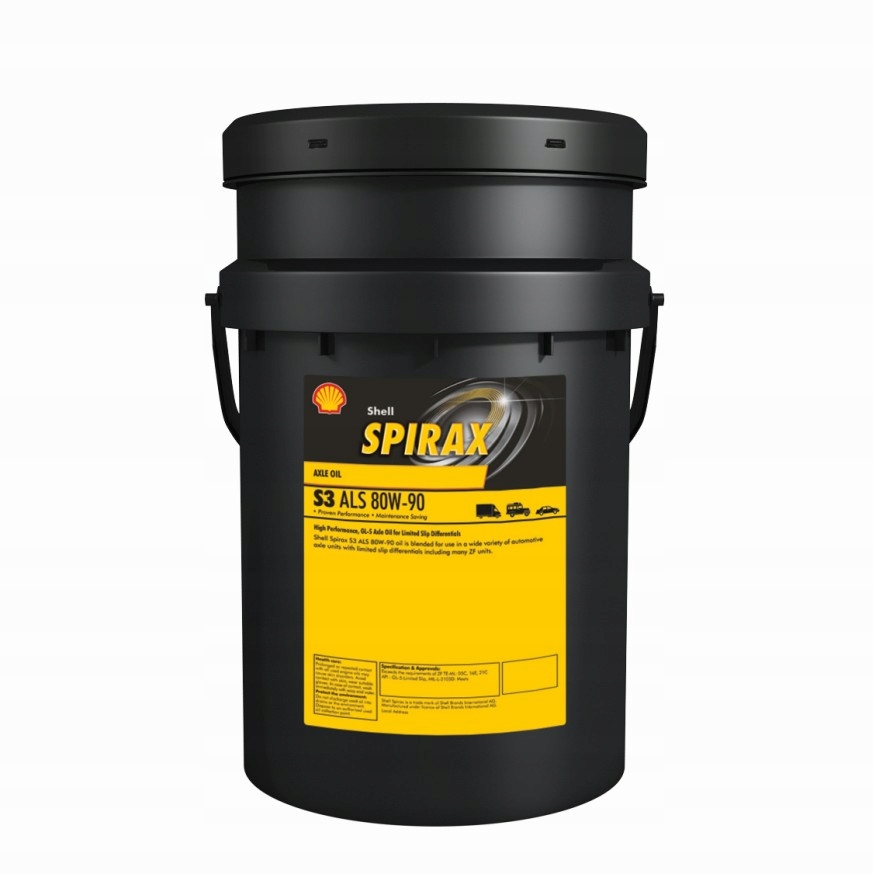 Prevodový olej Shell Spirax S3 Als 85W90 20L
