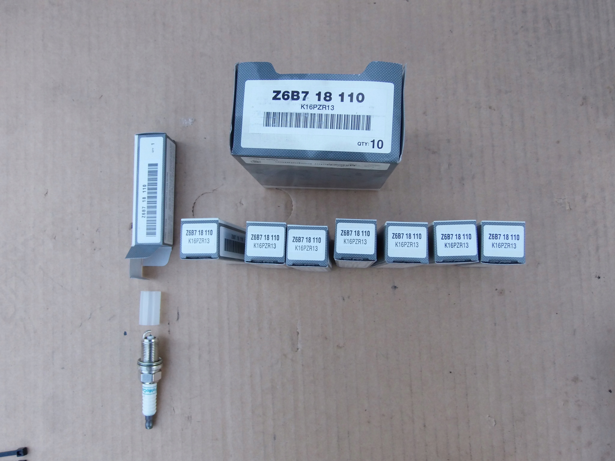 Świeca zapłonowa Mazda OE Z6B7-18-110 • Cena, Opinie - Allegro