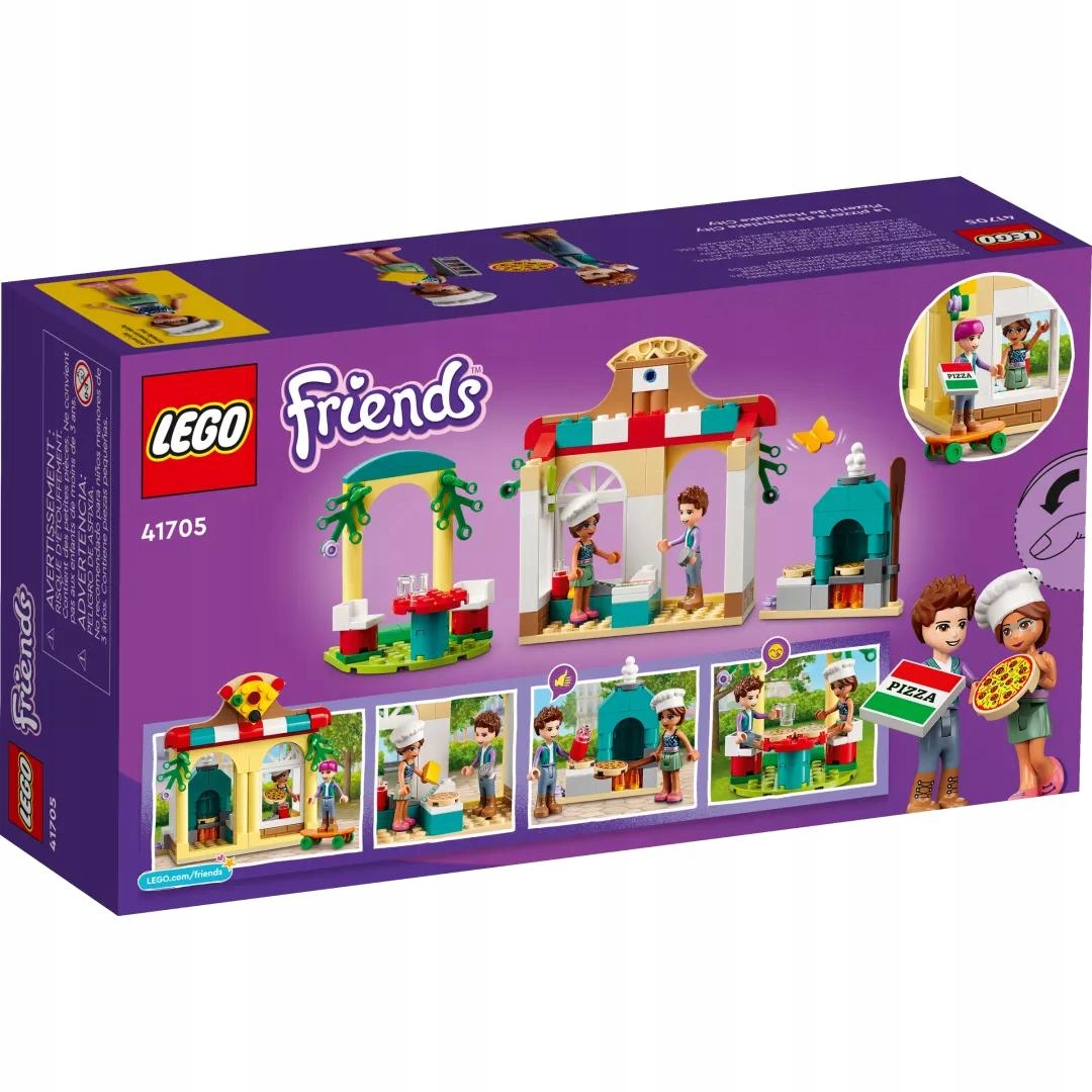 LEGO FRIENDS PIZZERIA W HEARTLAKE CITY RESTAURACJA Certyfikaty, opinie, atesty CE EN 71