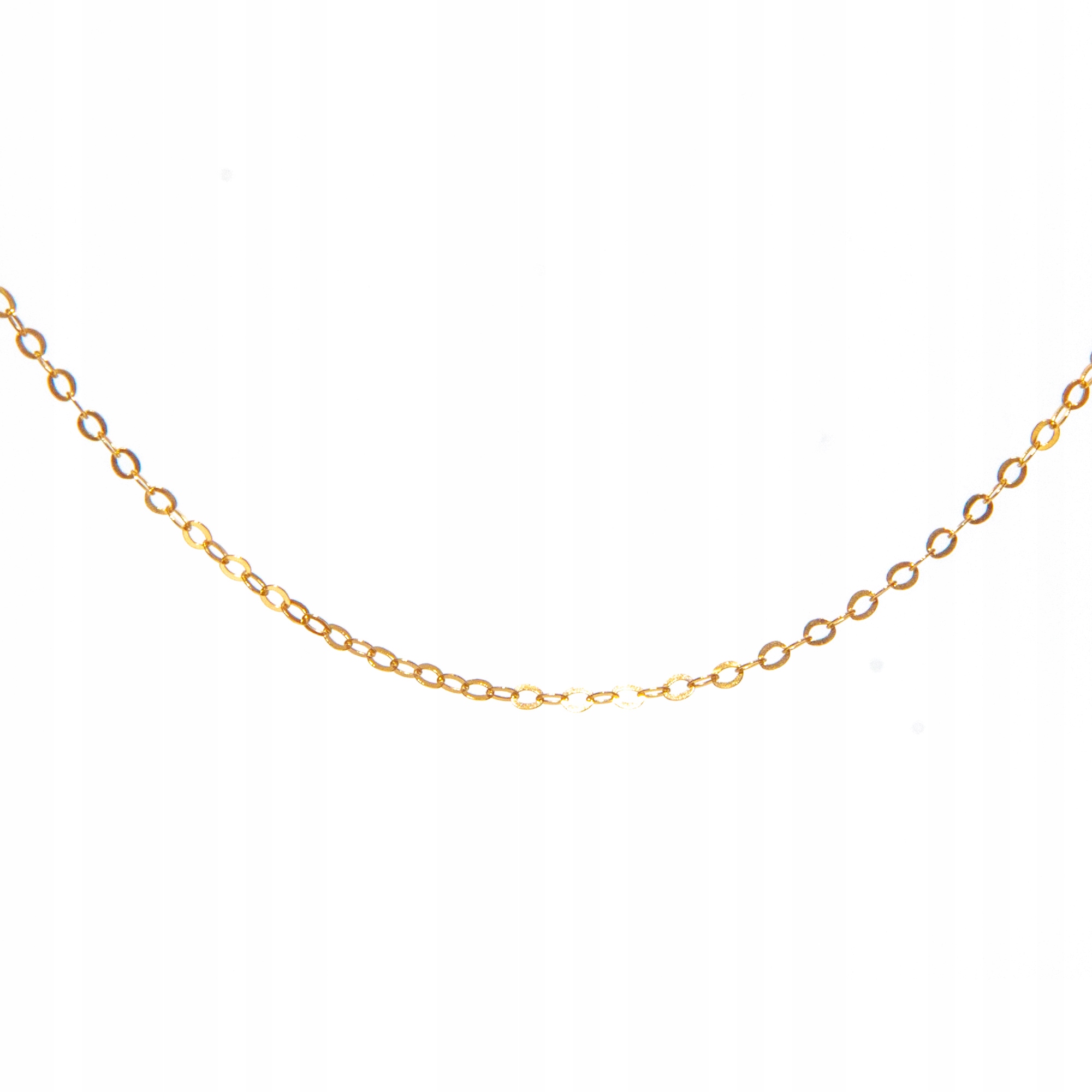 Zlatý řetízek 40 cm, zlato 585