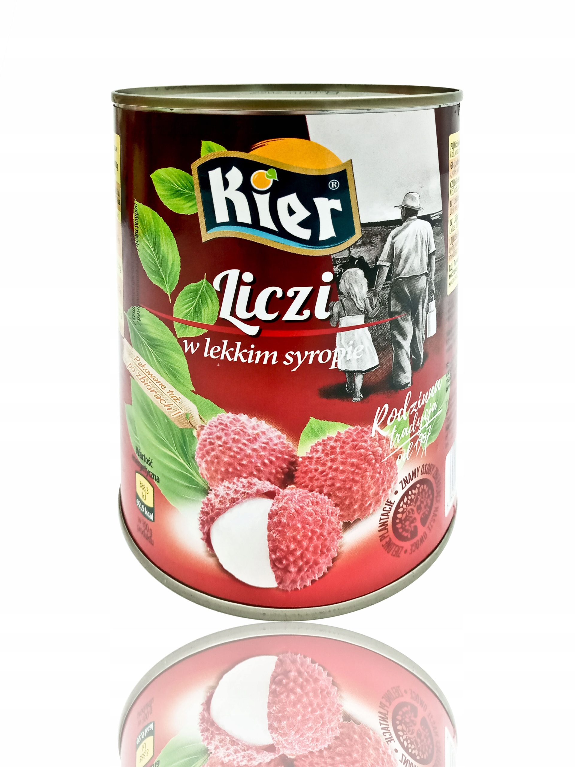 Levně Kier Liči v lehkém sirupu 565 g