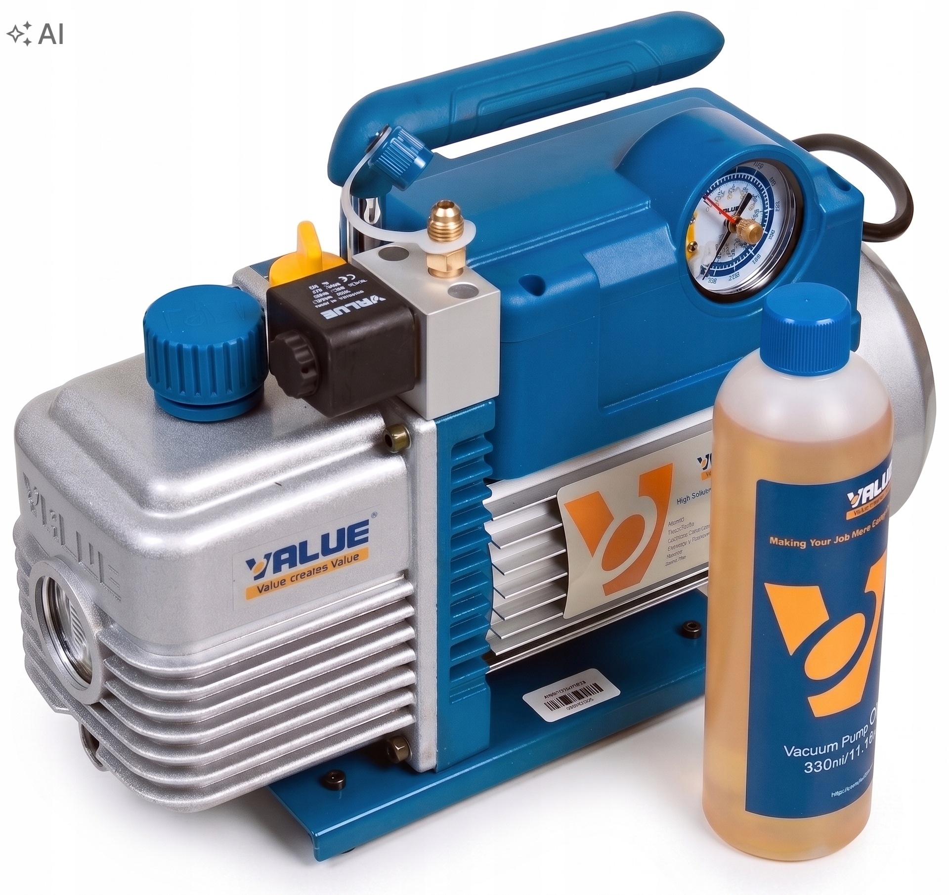 Dwustopniowa Pompa Próżniowa Z Elektrozaworem Klimatyzacji 51L Value