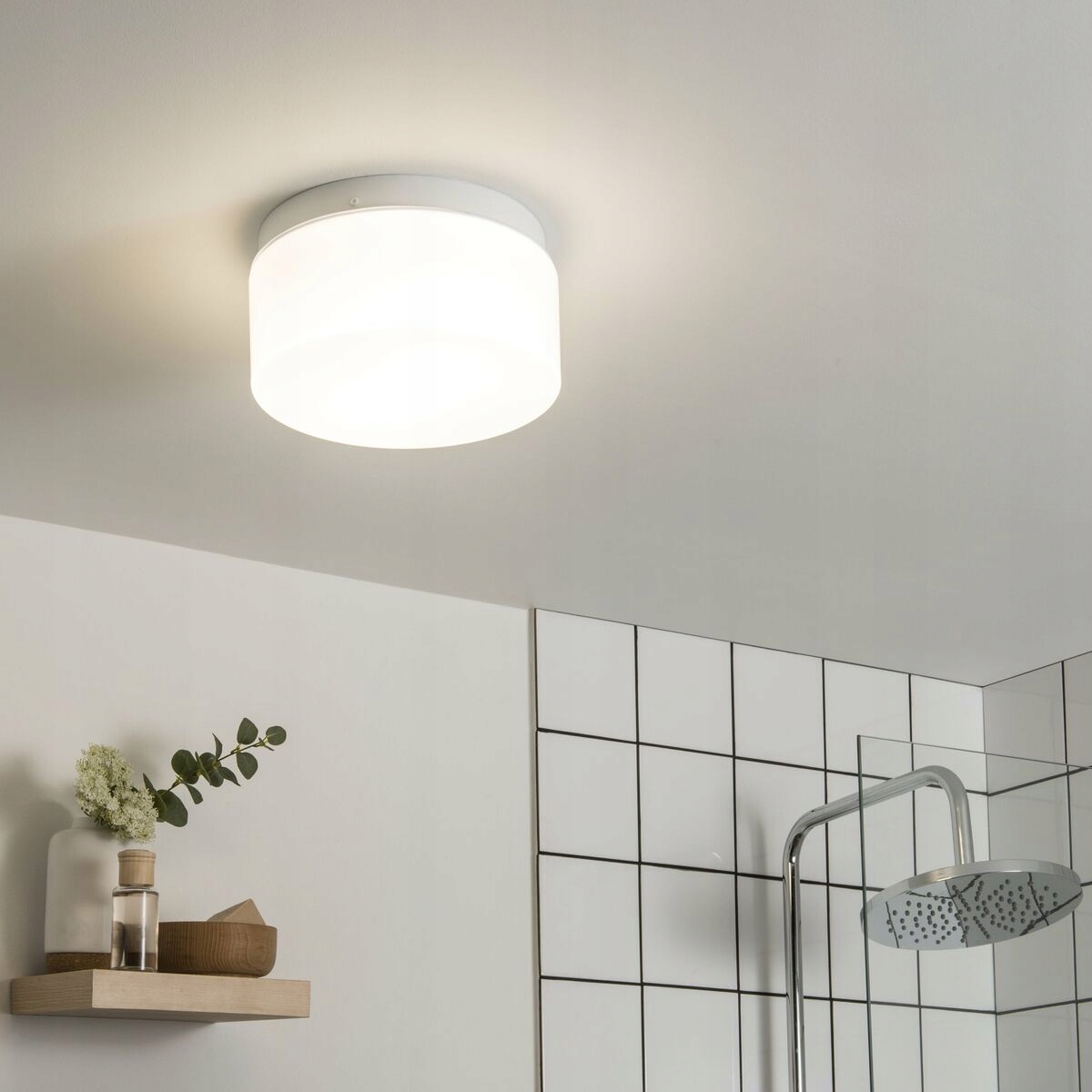 Plafon łazienkowy IP44 25 cm biały 2 x E27 Rodzaj plafon