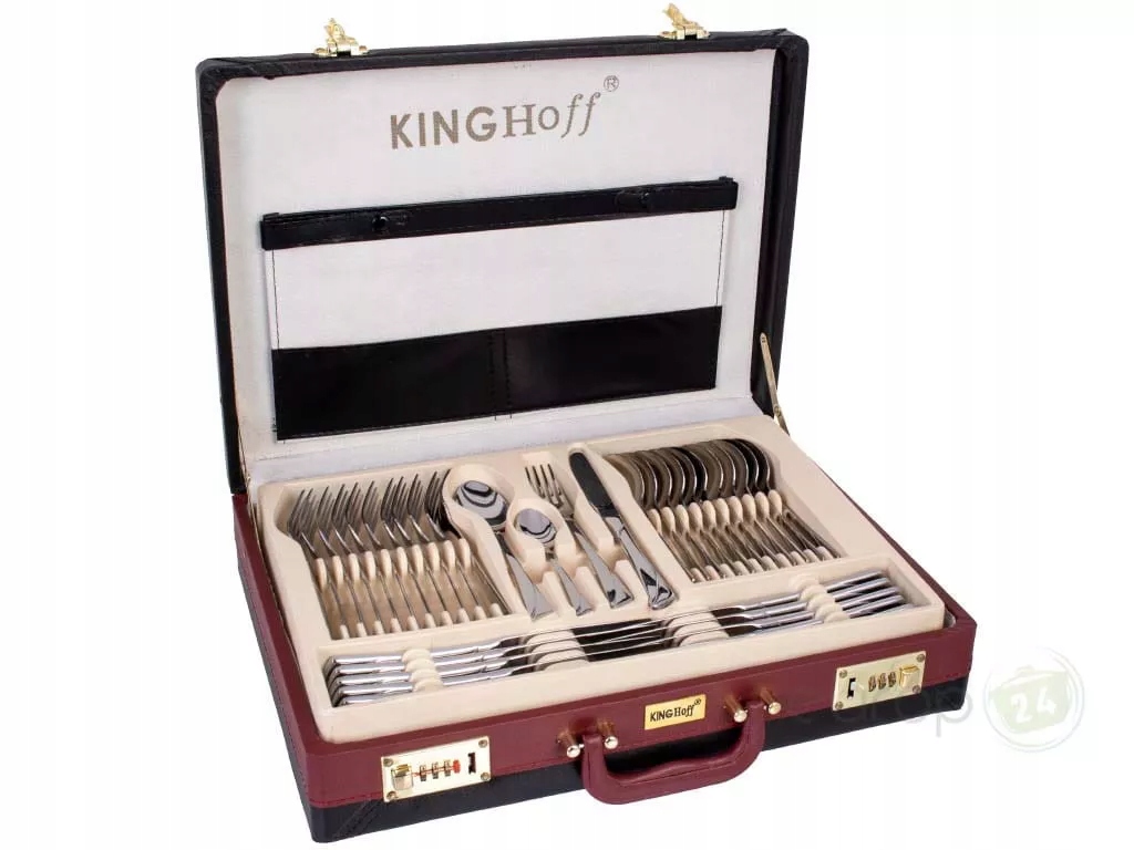 

Sztućce Kinghoff Kh 3515 Walizka 72 Elementy