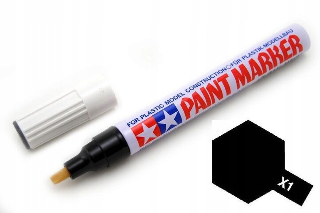 TAMIYA PAINT MARKER X1 89001 GLOSS BLACK CZARNA 9760410873 Allegro.pl