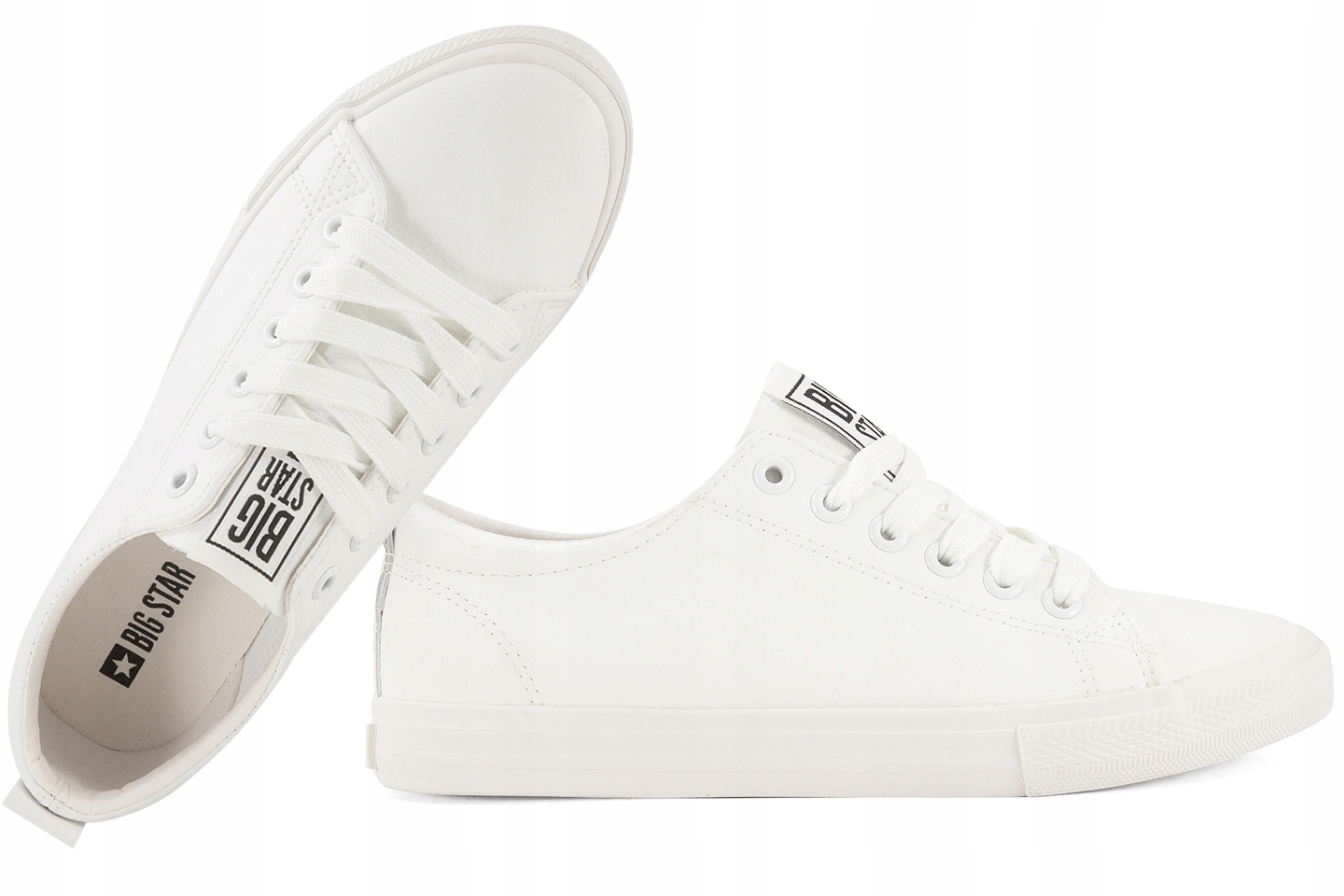 Big Star JJ274311 Dámské Polokozačky Tenisky Polobotky Eko 37