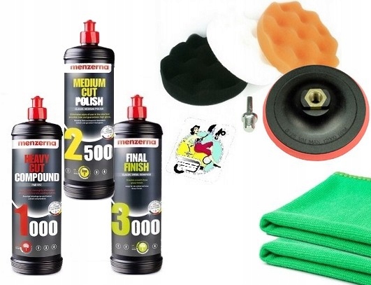 Набір полірувальних паст MENZERNA 1000 2500 3000