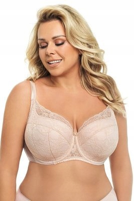 Gorsenia K483 Peony Podprsenka vyztužená-béžová