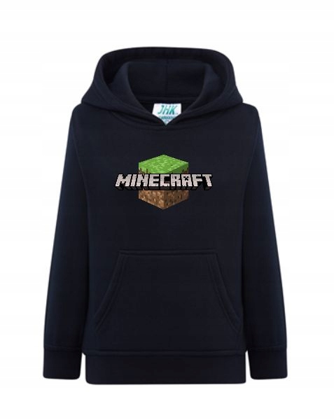 Dziecięca bluza Hoody Minecraft - 7/8 lat