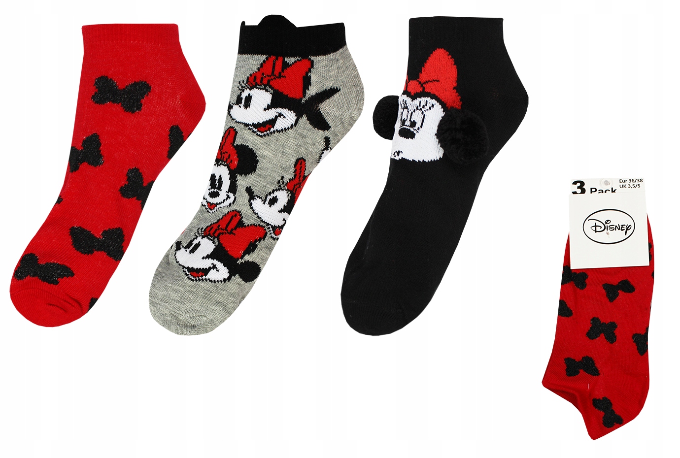 

Myszka Minnie Disney Skarpetki Dziewczęce 36/38