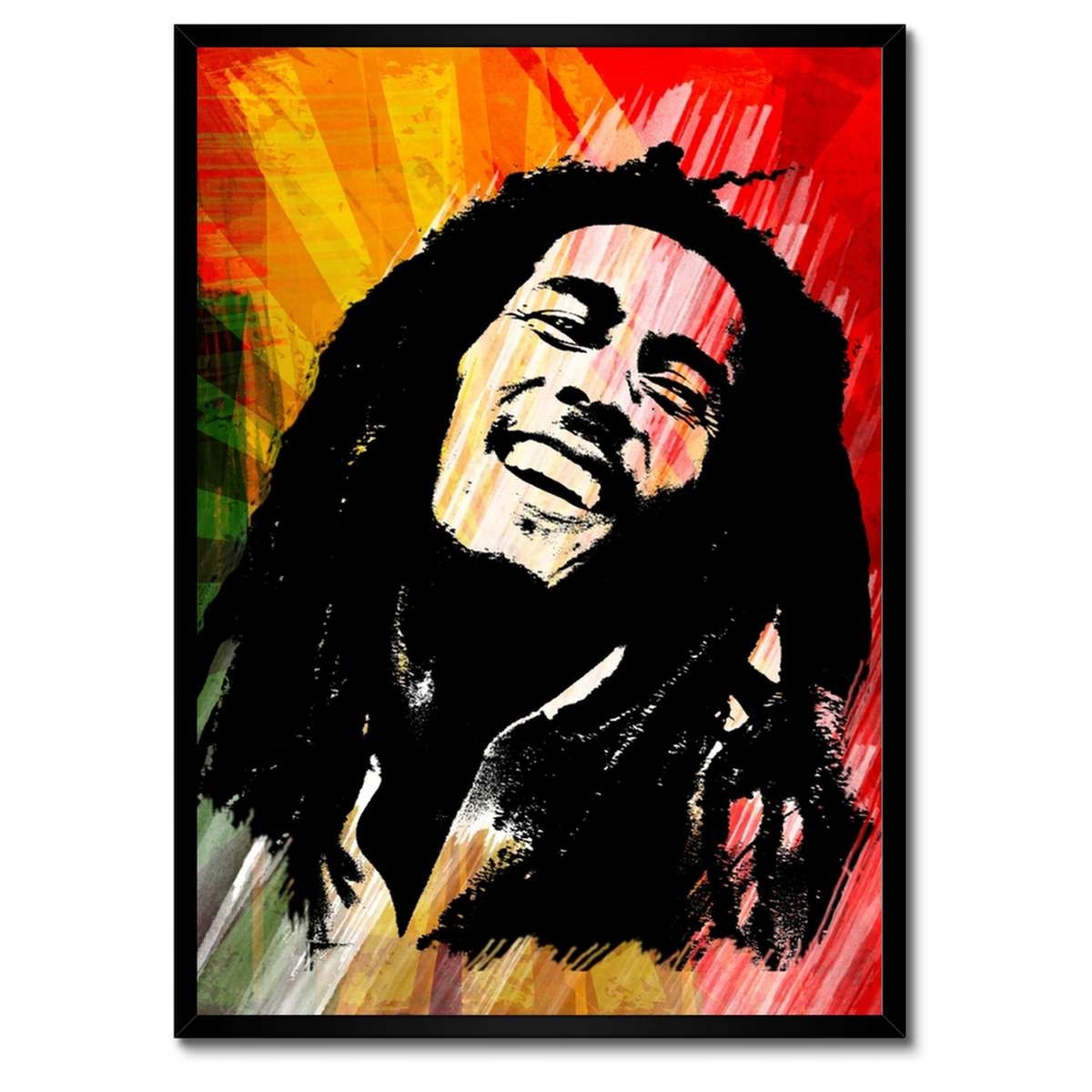 Plakáty v rámu 50x70 Bob Marley Reggae