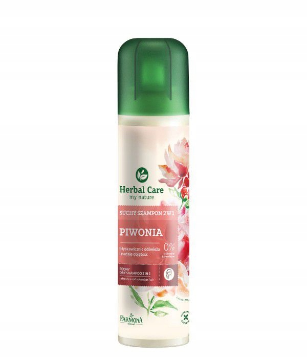 FARMONA HERBAL CARE PIWONIA SZAMPON SUCHY DO WŁOSÓW KAŻDEGO RODZAJU 150ML