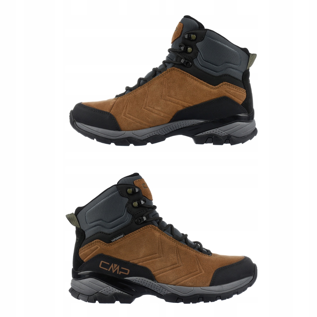 Buty trekkingowe męskie wysokie Cmp Melnick skóra naturalna wodoodporne