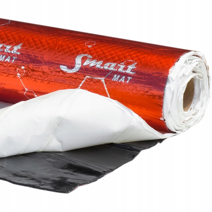 MATA WYGŁUSZAJĄCA 2mm BUTYLOWA alubutyl 400x50 2m2 Waga produktu z opakowaniem jednostkowym 6.06 kg