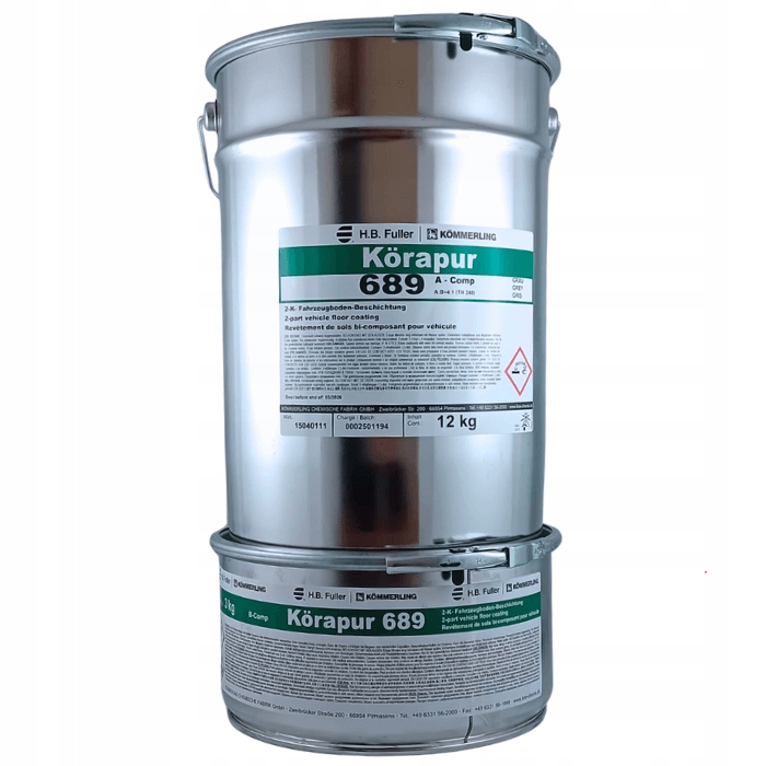 Korapur 689 Lq 9.93L, vedro 15 kg, polyuretánová ochranná vrstva pre potery