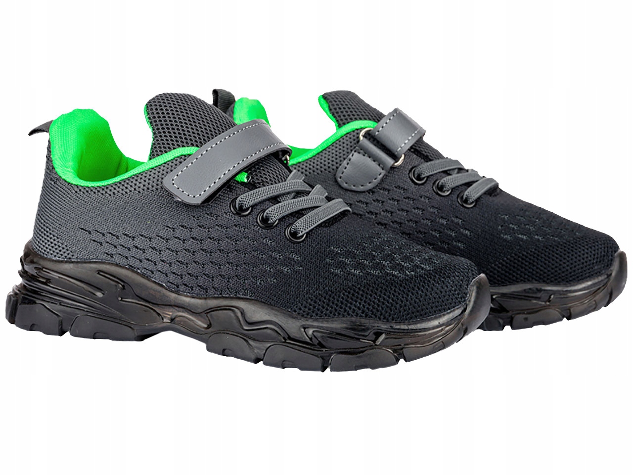 BUTY SPORTOWE LEKKIE SNEAKERSY DZIECIĘCE RZEP r 26