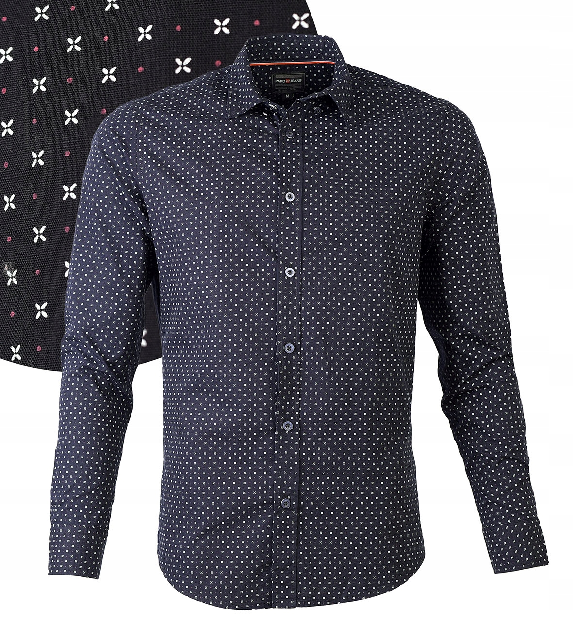

Koszula Męska Długi Rękaw Slim Fit Bardi XXXL