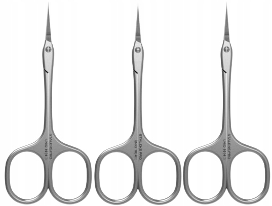 Profesionální nůžky na kůži Ballerina Uniq 10 Type 4 Staleks 3 kusy