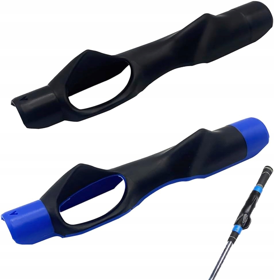 Trenażer Grip Golf Korektor Uchwytu Swing Niebiesko-Czarny