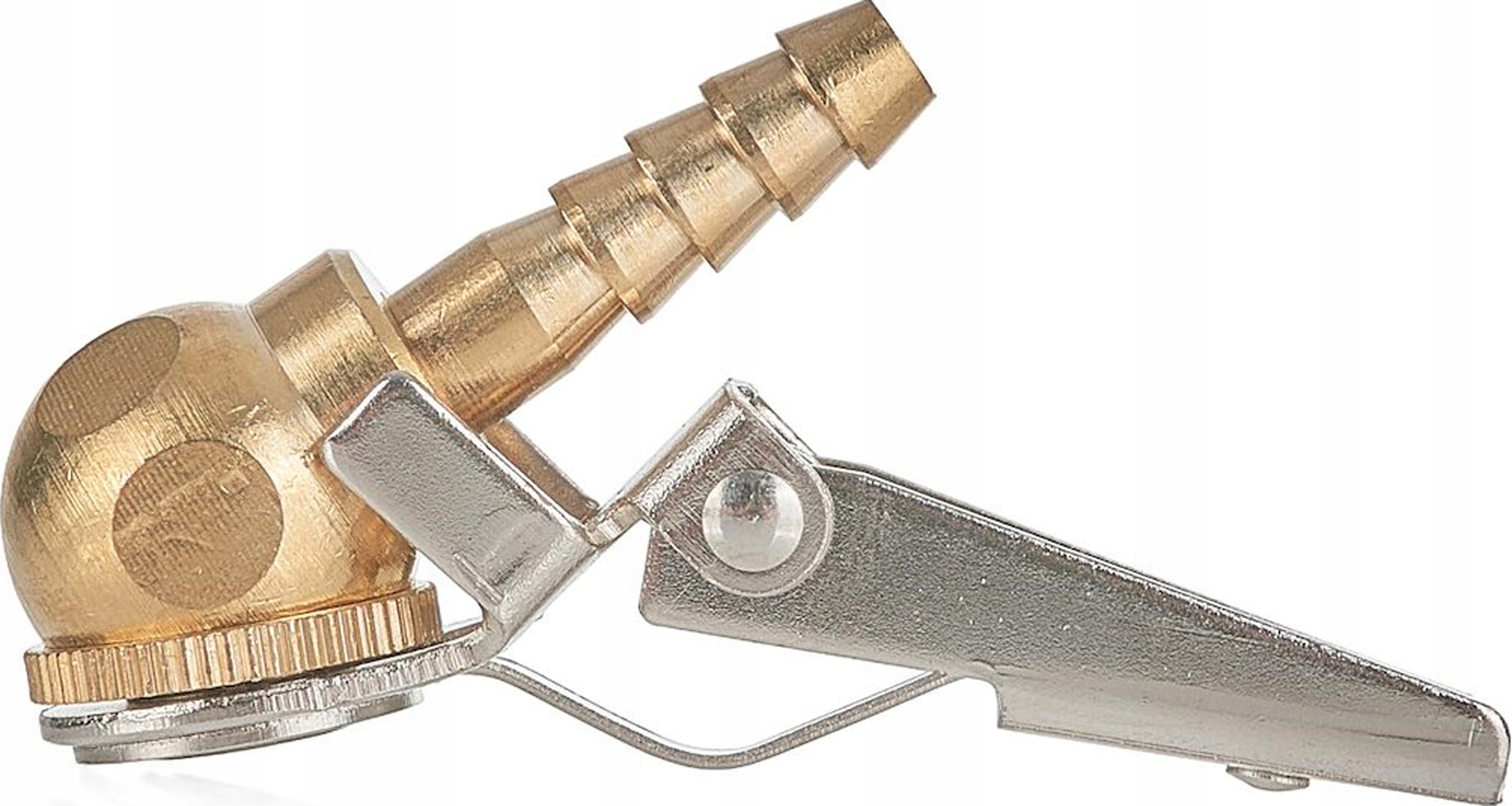 Geko końcówka do pompowania kół mosiężna zatrzask 8mm G01279