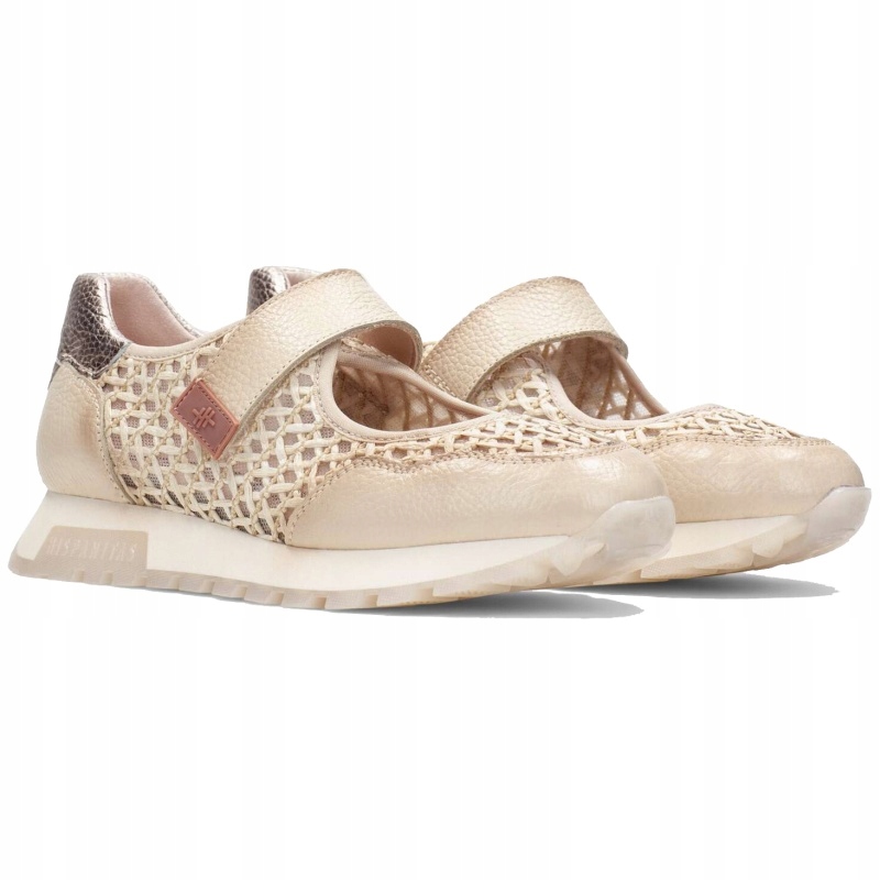 Dámské polobotky Hispanitas RHV264622 BOLERO-V26 Butter béžová Kůže VEL.40