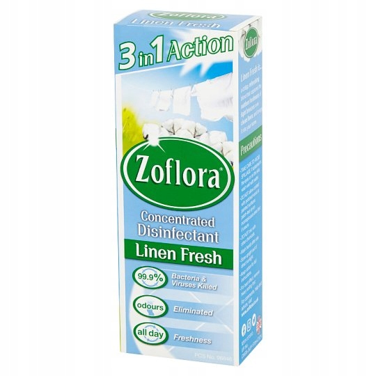Zoflora Koncentrat Dezynfekcja Linen Fresh 120ml