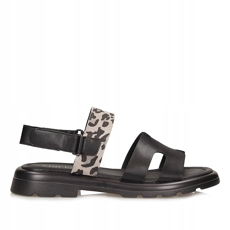 Klasické dámské ploché sandály Vinceza 66780 Bk